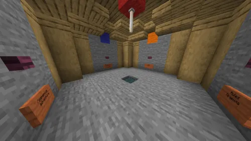 Oltita sinov — Minecraft xarita, rasm 1
