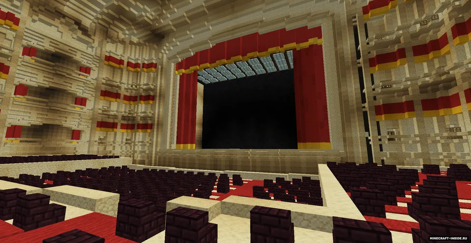 Katta teatr — Minecraft xarita, rasm 2
