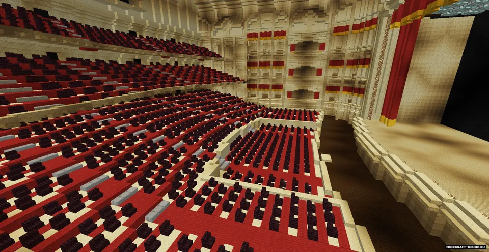 Katta teatr — Minecraft xarita, rasm 3