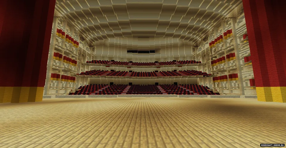 Katta teatr — Minecraft xarita, rasm 4