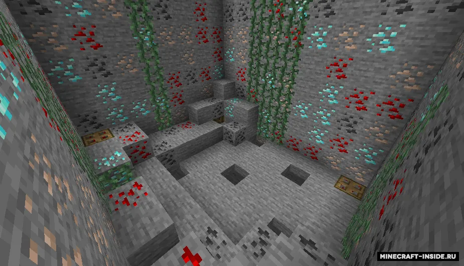 Find the button and run — Minecraft xarita, rasm 3
