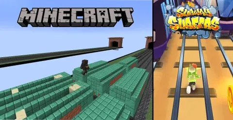 Subway Surfers In Maincraft