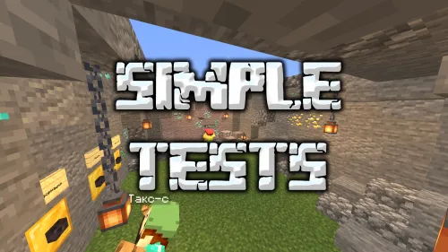 Simple Test — Minecraft xarita, rasm 1
