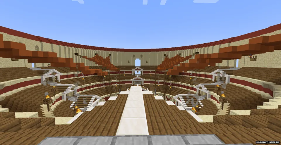 Kolizey PvP-Arena — Minecraft xarita, rasm 4