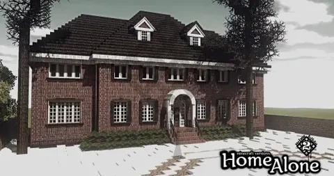 "Uyda yolg'iz" filimidagi uy (Home Alone)
