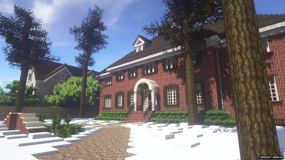 "Uyda yolg'iz" filimidagi uy (Home Alone) — Minecraft xarita, rasm 4