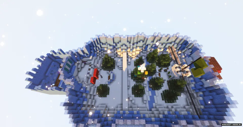 Snow war — Minecraft xarita, rasm 2