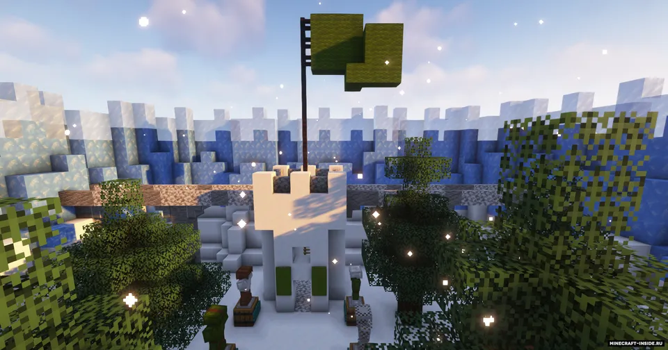 Snow war — Minecraft xarita, rasm 3