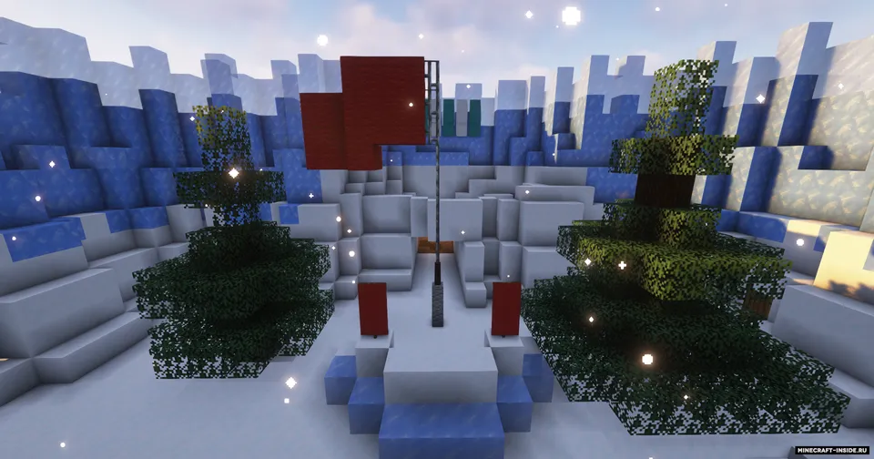 Snow war — Minecraft xarita, rasm 4