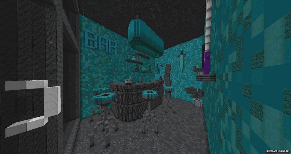 LagunaBar - Ustunlar mini-game — Minecraft xarita, rasm 6
