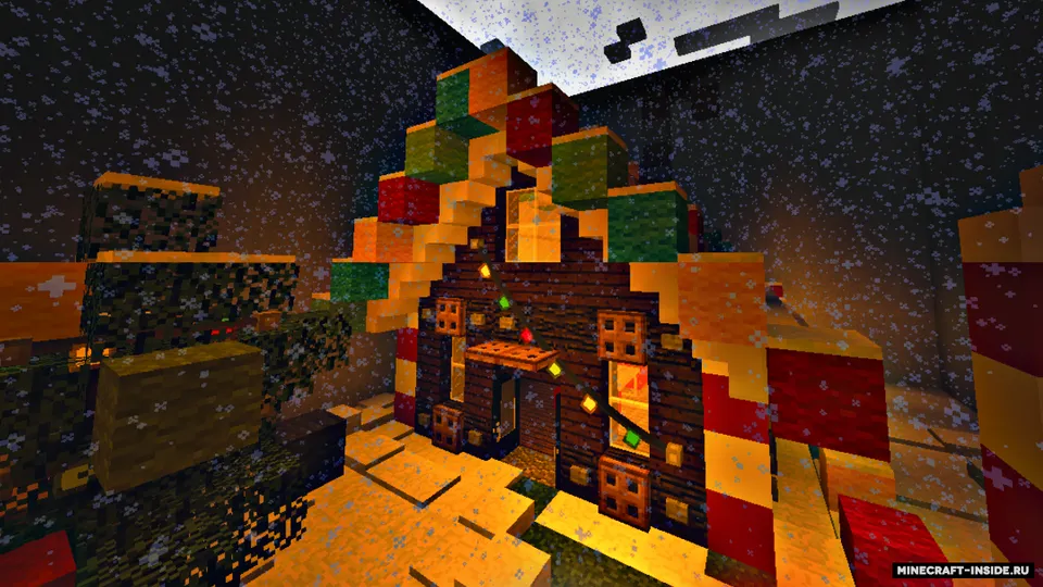 Xmas Button — Minecraft xarita, rasm 2