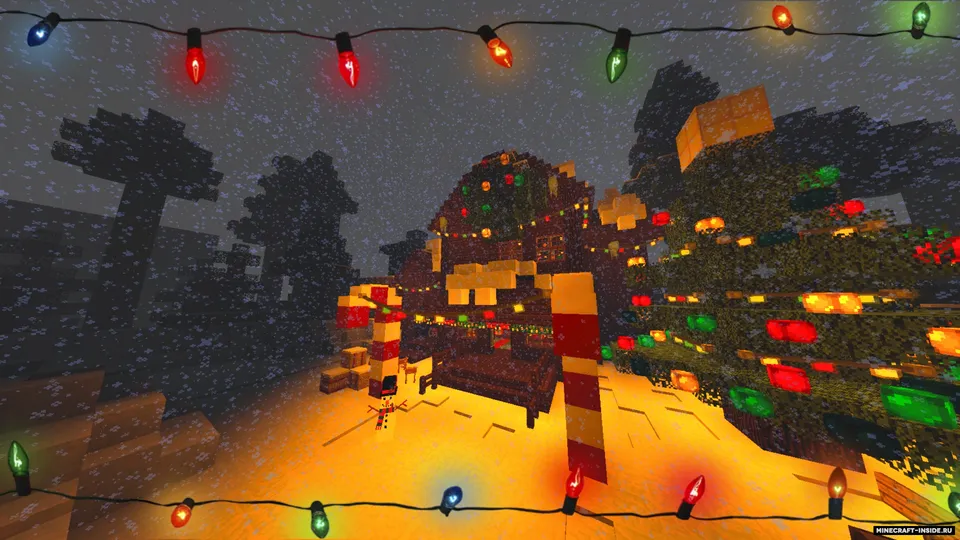 Xmas Button — Minecraft xarita, rasm 4