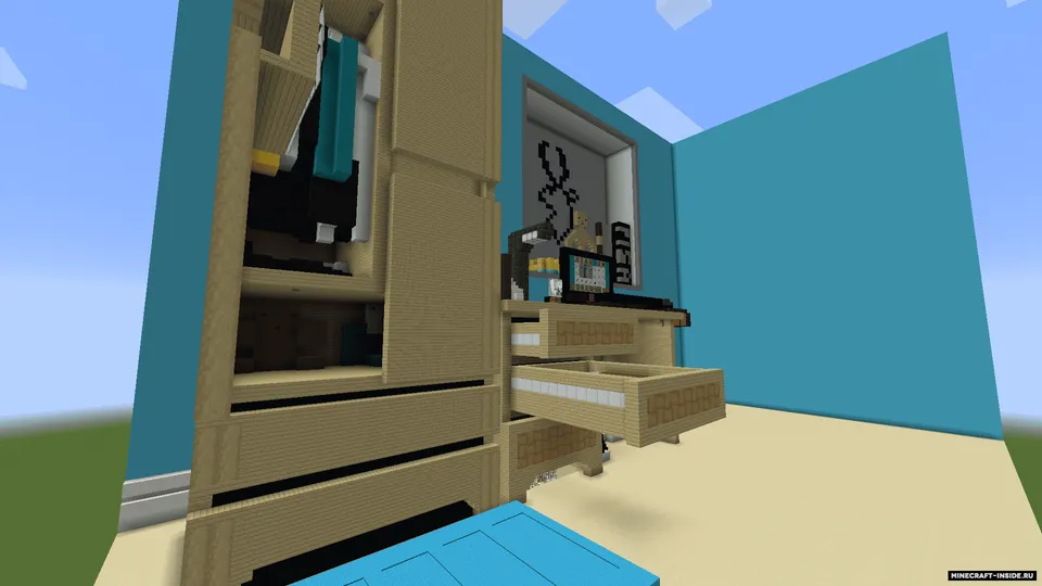 Maynkrafter ish joyi — Minecraft xarita, rasm 2