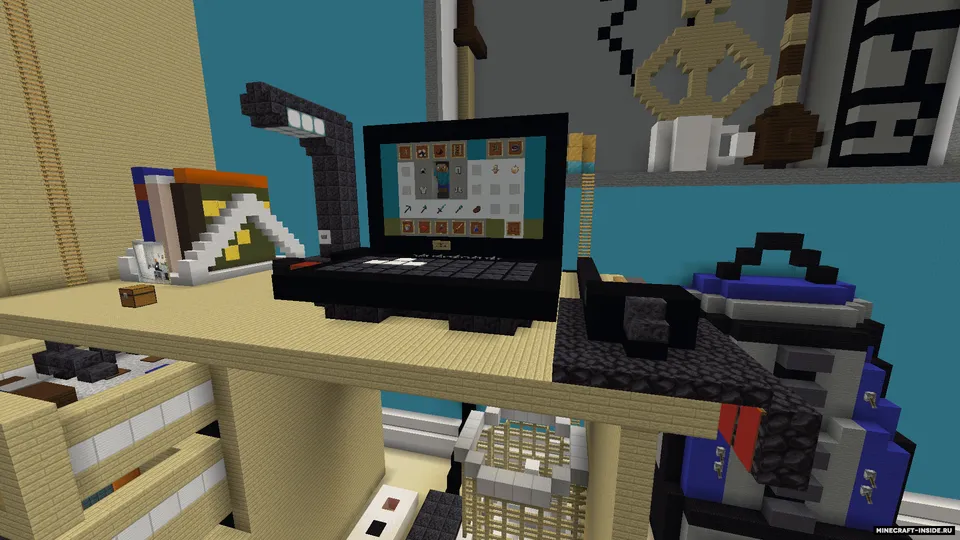 Maynkrafter ish joyi — Minecraft xarita, rasm 8