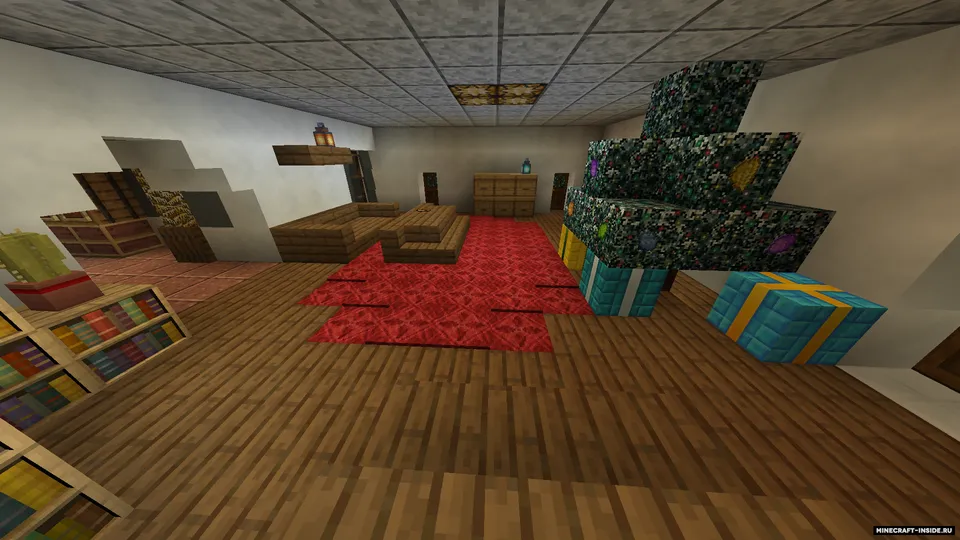 Oddiy Yangi yil kvartirasi — Minecraft xarita, rasm 2