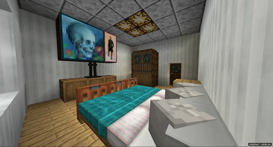 Oddiy Yangi yil kvartirasi — Minecraft xarita, rasm 5