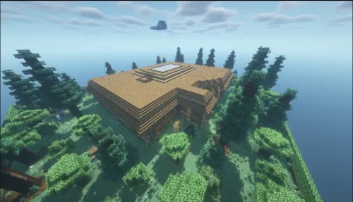 Hide and Seek in big mansion — Minecraft xarita, rasm 1