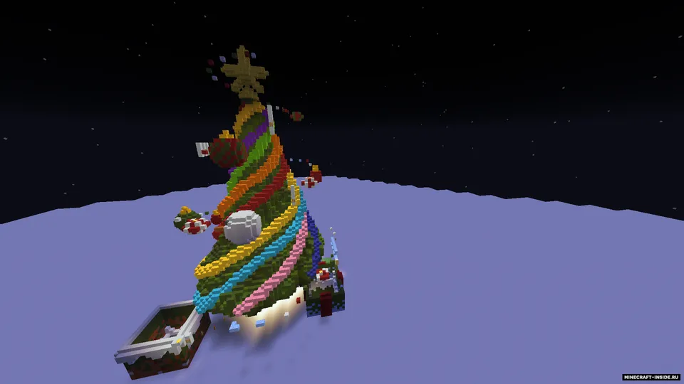 Christmas Parkour — Minecraft xarita, rasm 2