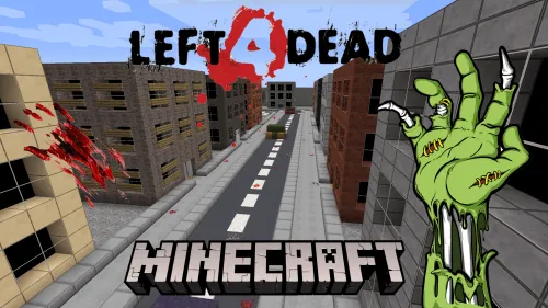Left 4 Dead in Minecraft by FaridRey — Minecraft xarita, rasm 1