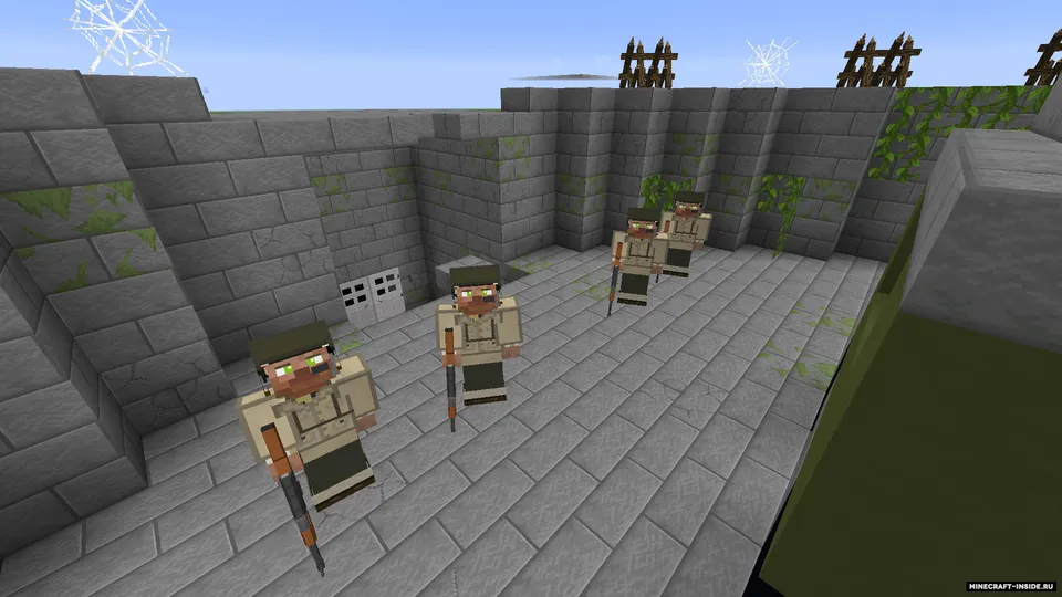 T-Virus: 3-bob - Harbiy baza — Minecraft xarita, rasm 2
