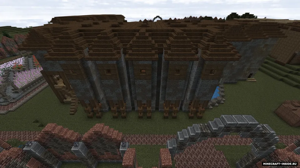 Xandaqlar xaritasi V2 (1024x1024) — Minecraft xarita, rasm 6