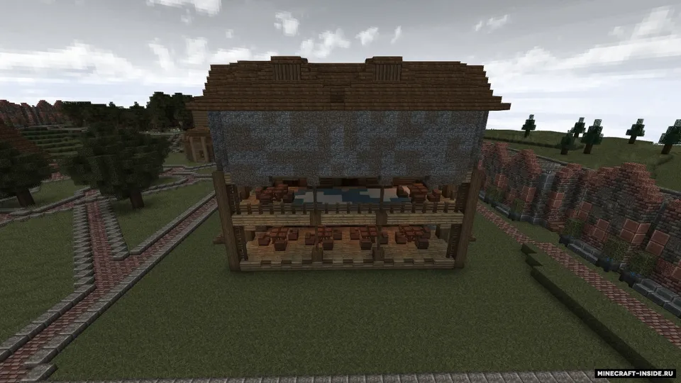 Xandaqlar xaritasi V2 (1024x1024) — Minecraft xarita, rasm 7