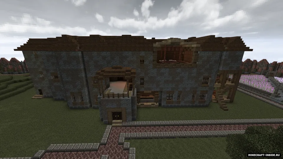 Xandaqlar xaritasi V2 (1024x1024) — Minecraft xarita, rasm 8