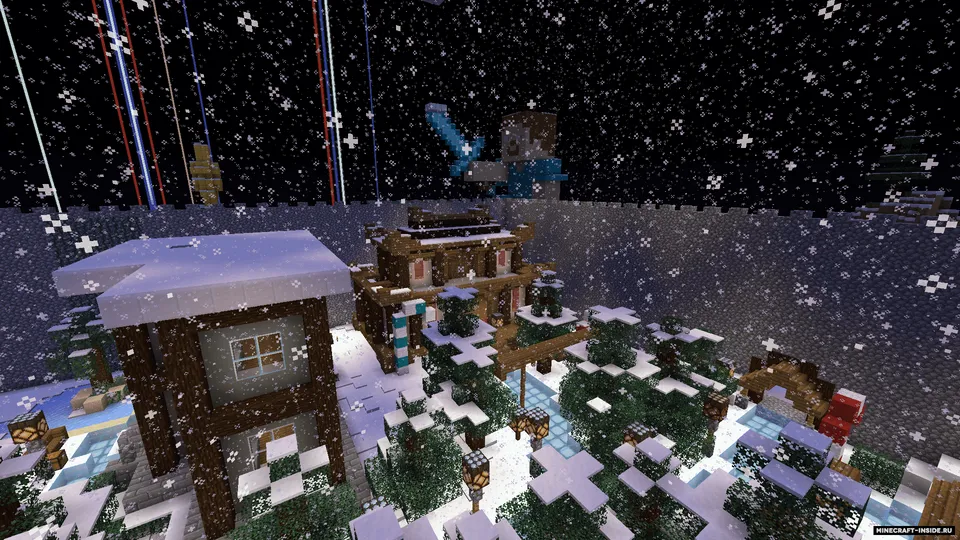 Shinam qishki shahar — Minecraft xarita, rasm 4