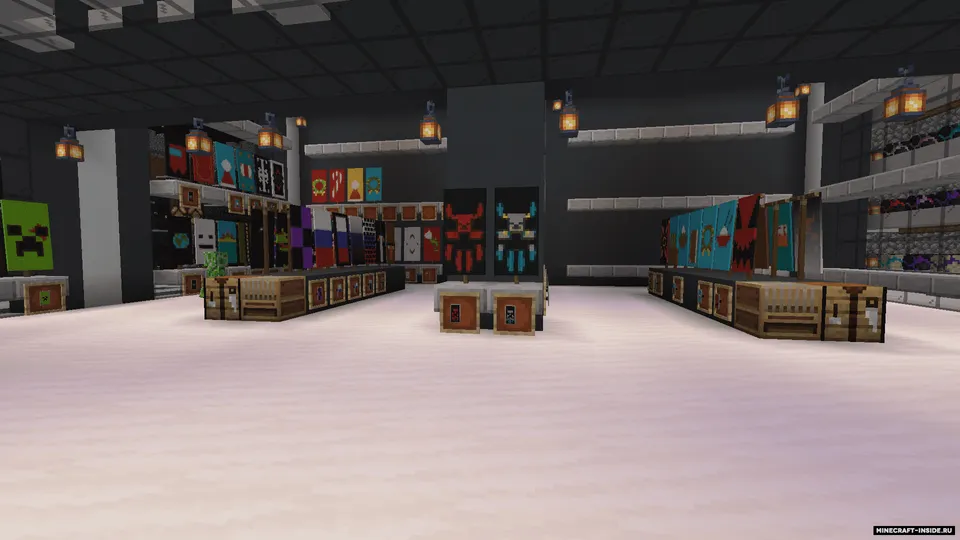 Shinam qishki shahar — Minecraft xarita, rasm 5