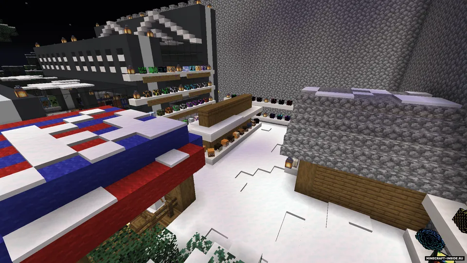 Shinam qishki shahar — Minecraft xarita, rasm 7