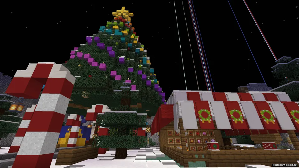 Shinam qishki shahar — Minecraft xarita, rasm 8