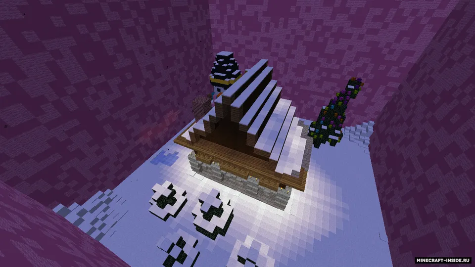 Christmas button — Minecraft xarita, rasm 2