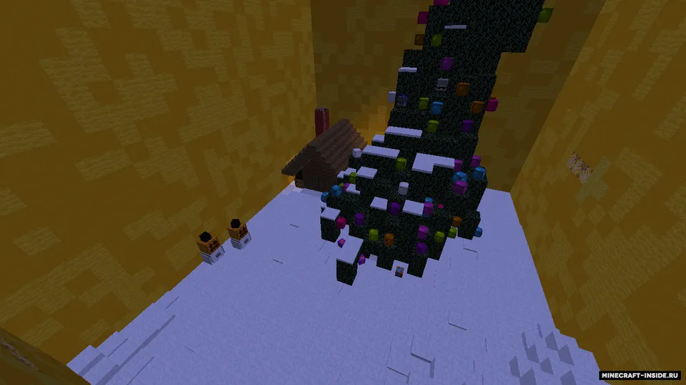 Christmas button — Minecraft xarita, rasm 4