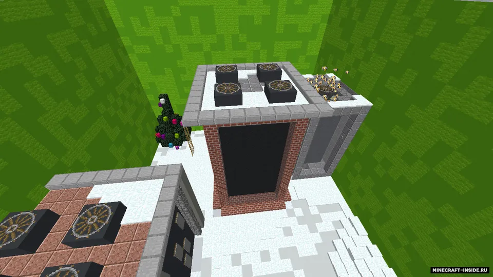 Christmas button — Minecraft xarita, rasm 7