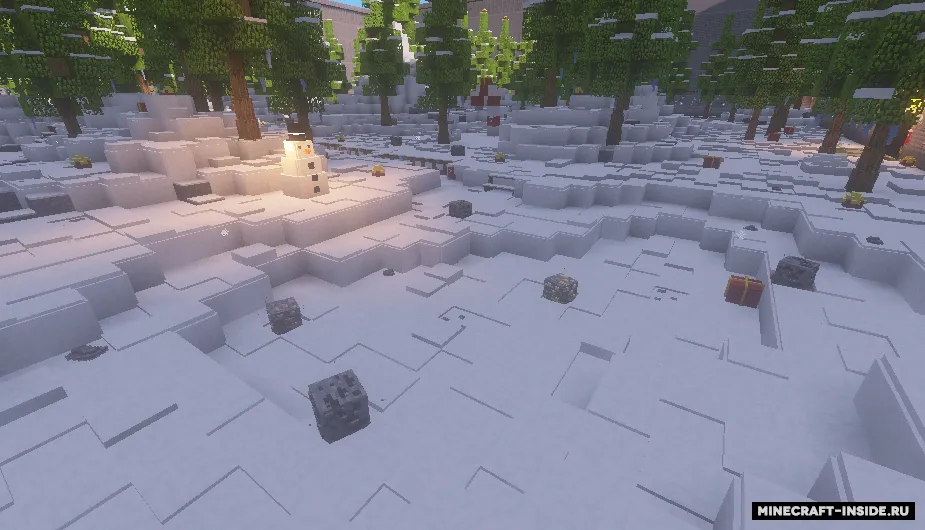 Winter Crossbatle — Minecraft xarita, rasm 3