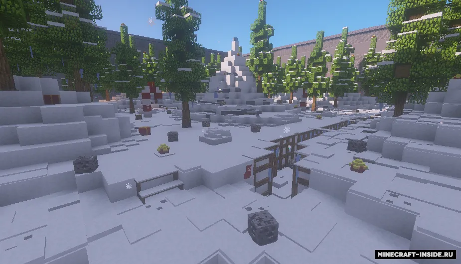 Winter Crossbatle — Minecraft xarita, rasm 5