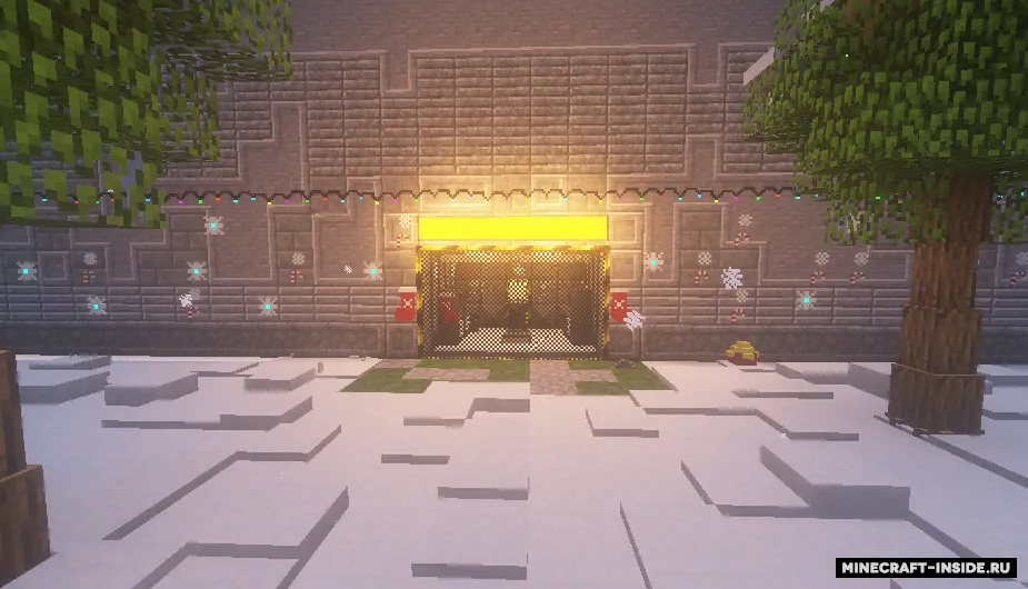 Winter Crossbatle — Minecraft xarita, rasm 6