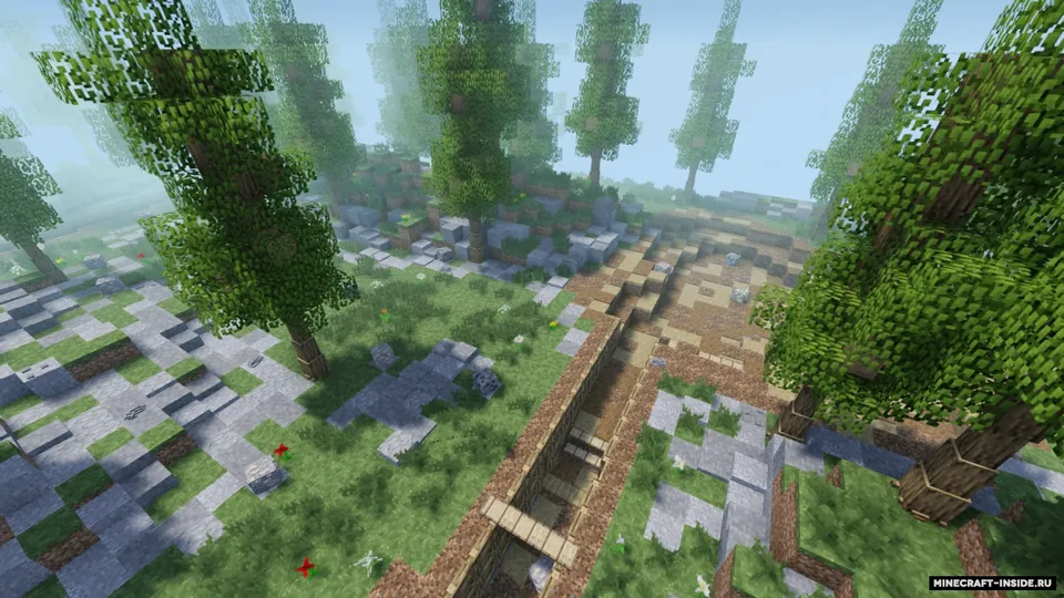 Crossbattle — Minecraft xarita, rasm 2