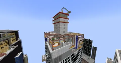 Vertigo map in Minecraft