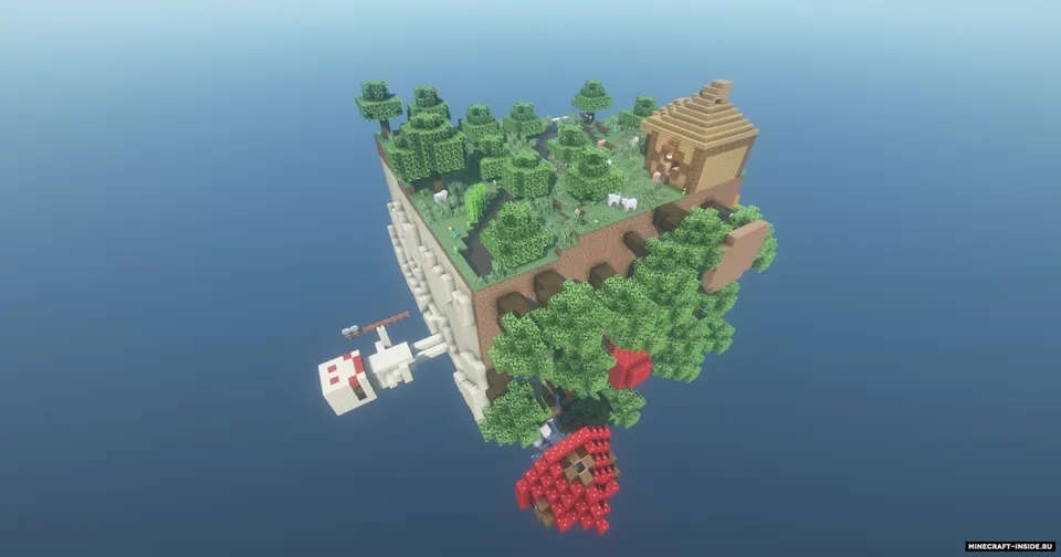 SkyCube Survaival — Minecraft xarita, rasm 2