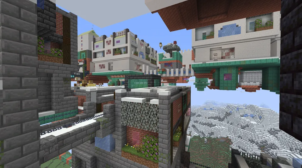 "Townfall" - Dungeon in the sky — Minecraft mod, rasm 4