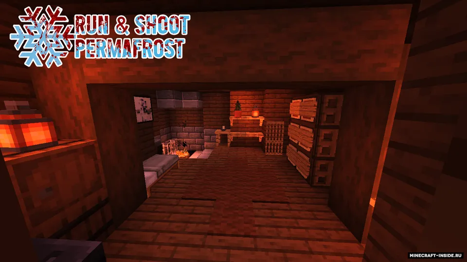Run & Shoot: Permafrost — Minecraft xarita, rasm 2