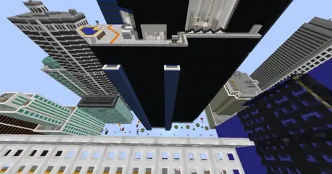 Agency map in Minecraft