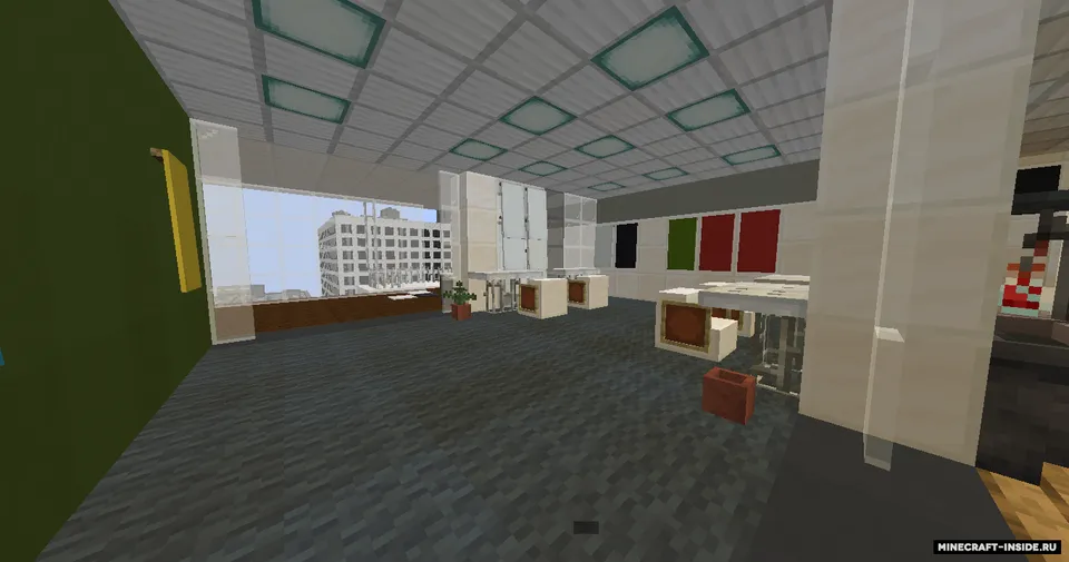 Agency map in Minecraft — Minecraft xarita, rasm 2
