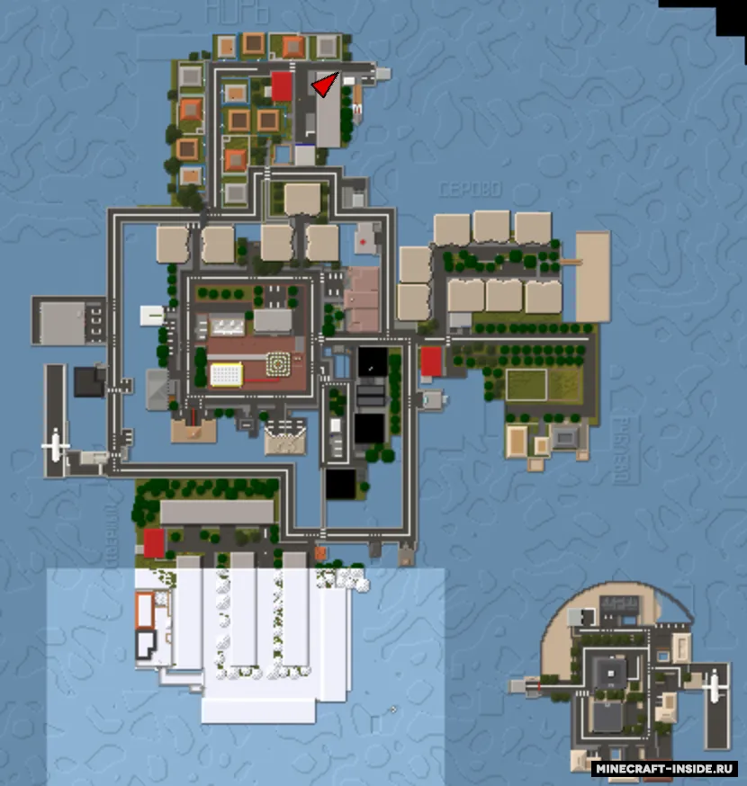 Bergrad — Minecraft xarita, rasm 2