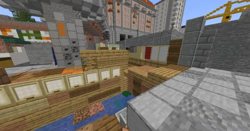 Overpass map in Minecraft — Minecraft xarita, rasm 1