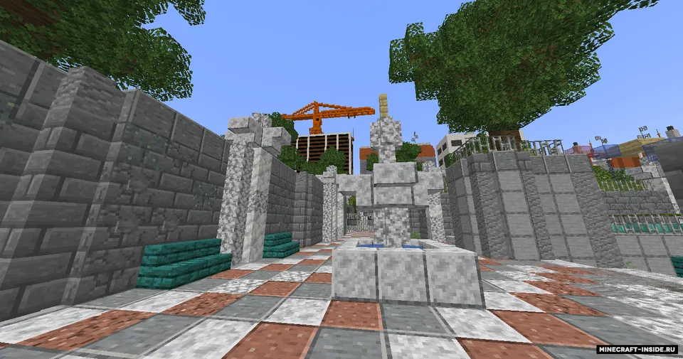 Overpass map in Minecraft — Minecraft xarita, rasm 3
