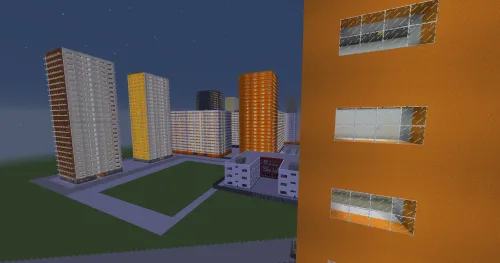 Turar joy majmuasi "Salaryevo park" — Minecraft xarita, rasm 1