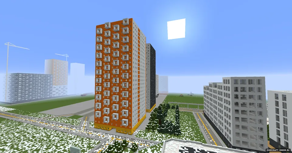 Turar joy majmuasi "Salaryevo park" — Minecraft xarita, rasm 2