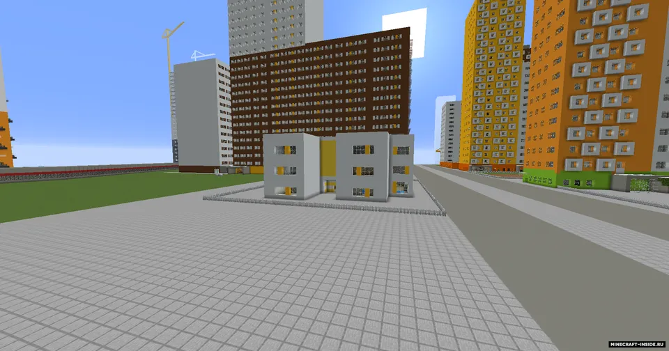 Turar joy majmuasi "Salaryevo park" — Minecraft xarita, rasm 3